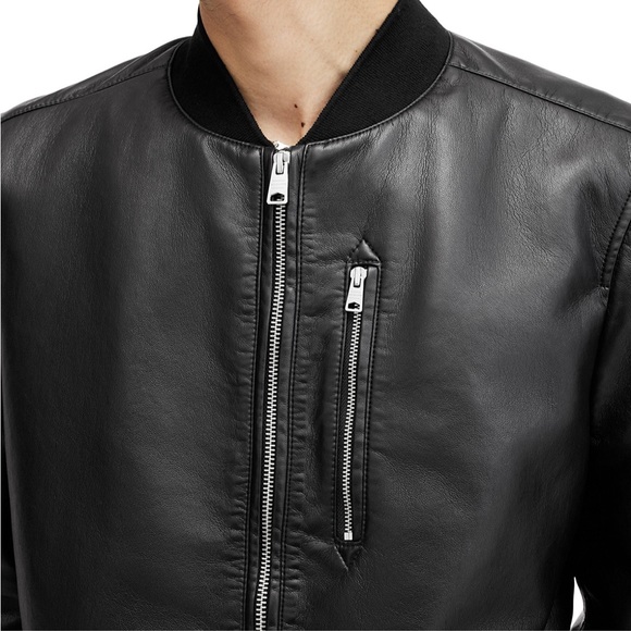 All Saints Kemble Bomber Jacket - Picture 2 of 8